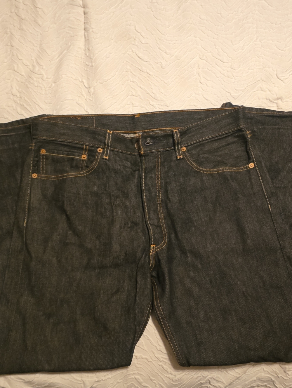 Relaxed Fit Men’s Jeans in Dark Indigo